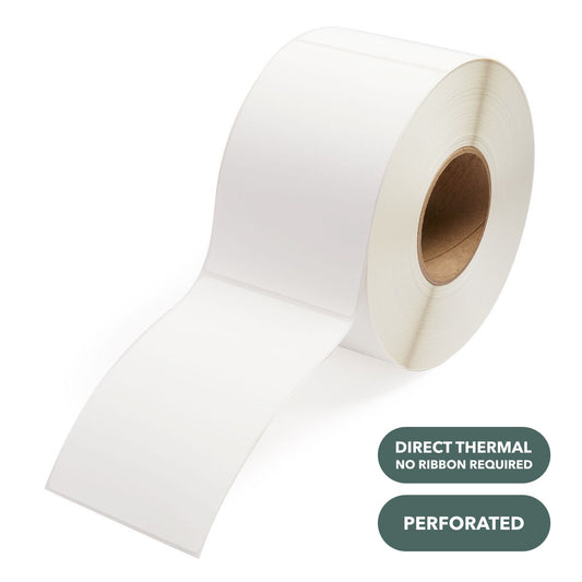 4" x 6" Direct Thermal Shipping Labels 3" Core